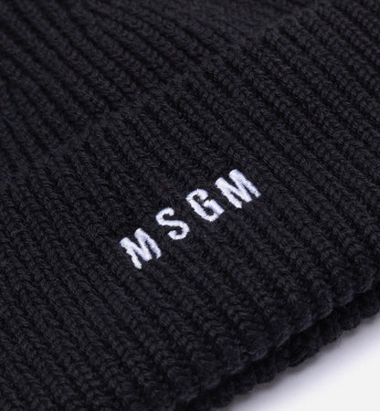 Cappello MSGM in misto lana logato