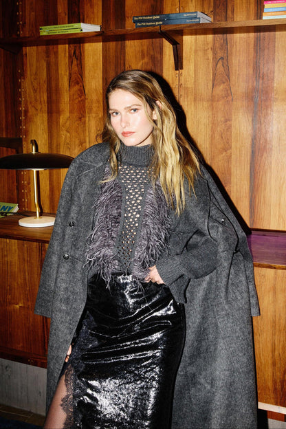 Cappotto Nenette in lana "Virginia"