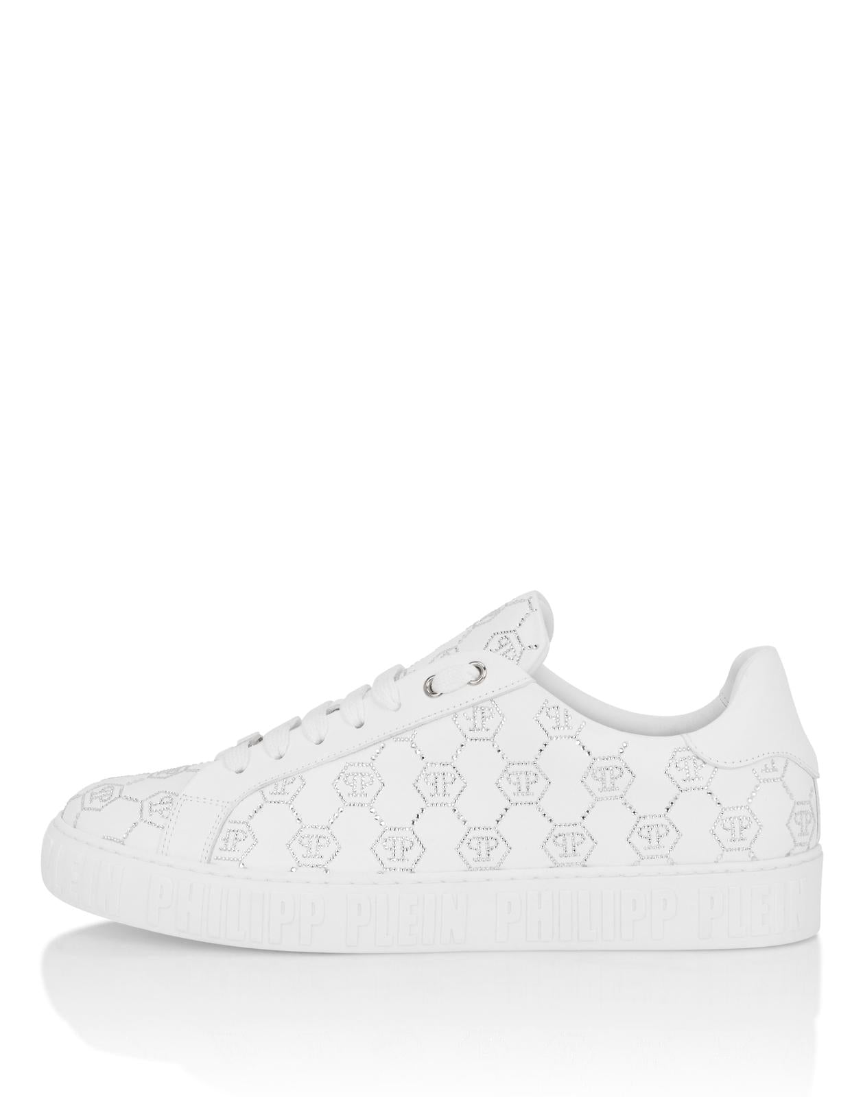 Sneakers Phillipp Plein "Logo Monogram Strass" uomo