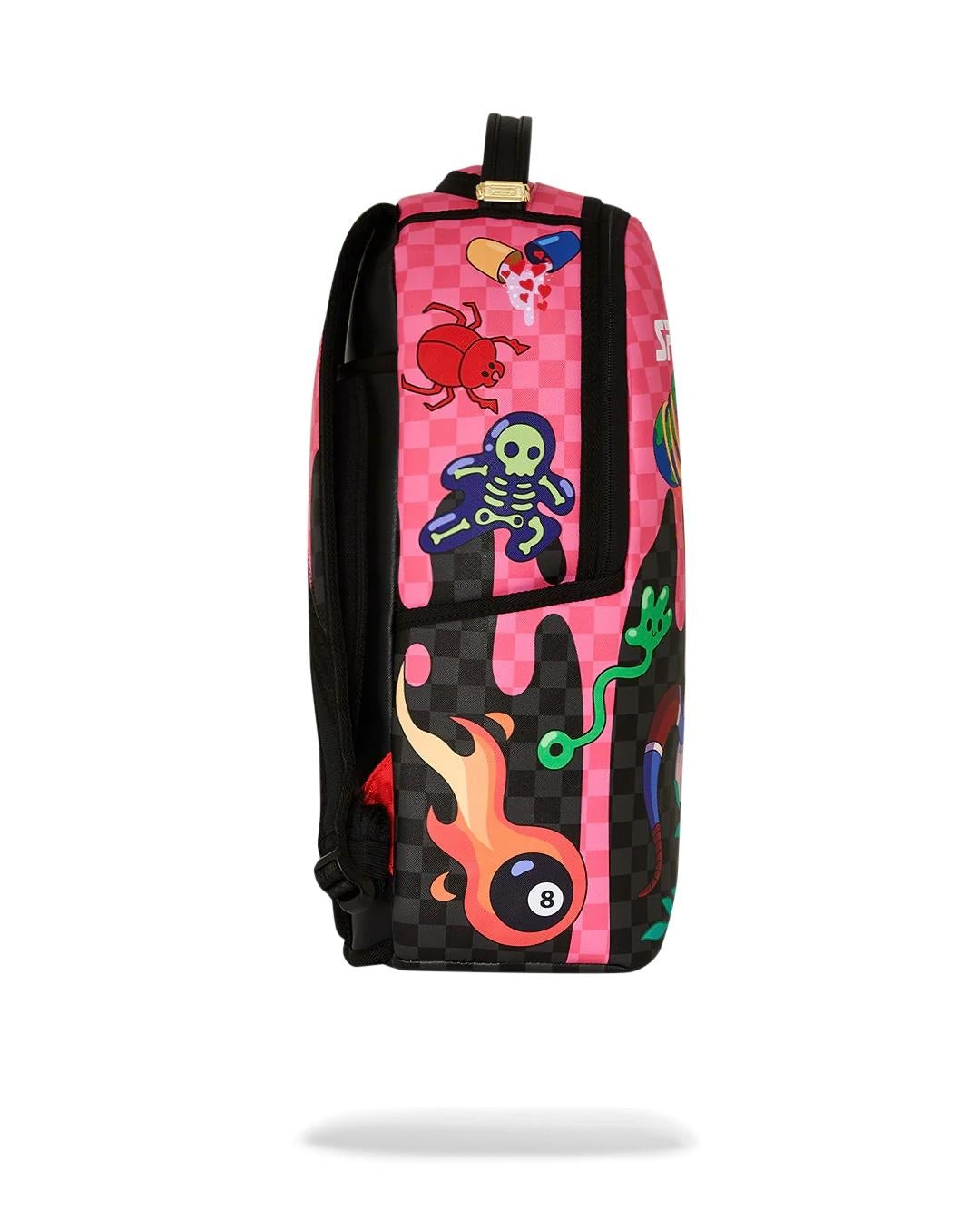 Zaino Sprayground nero WTF skull drip dlxsv backpack