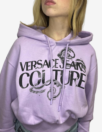 Felpa Versace Jeans Couture con logo donna