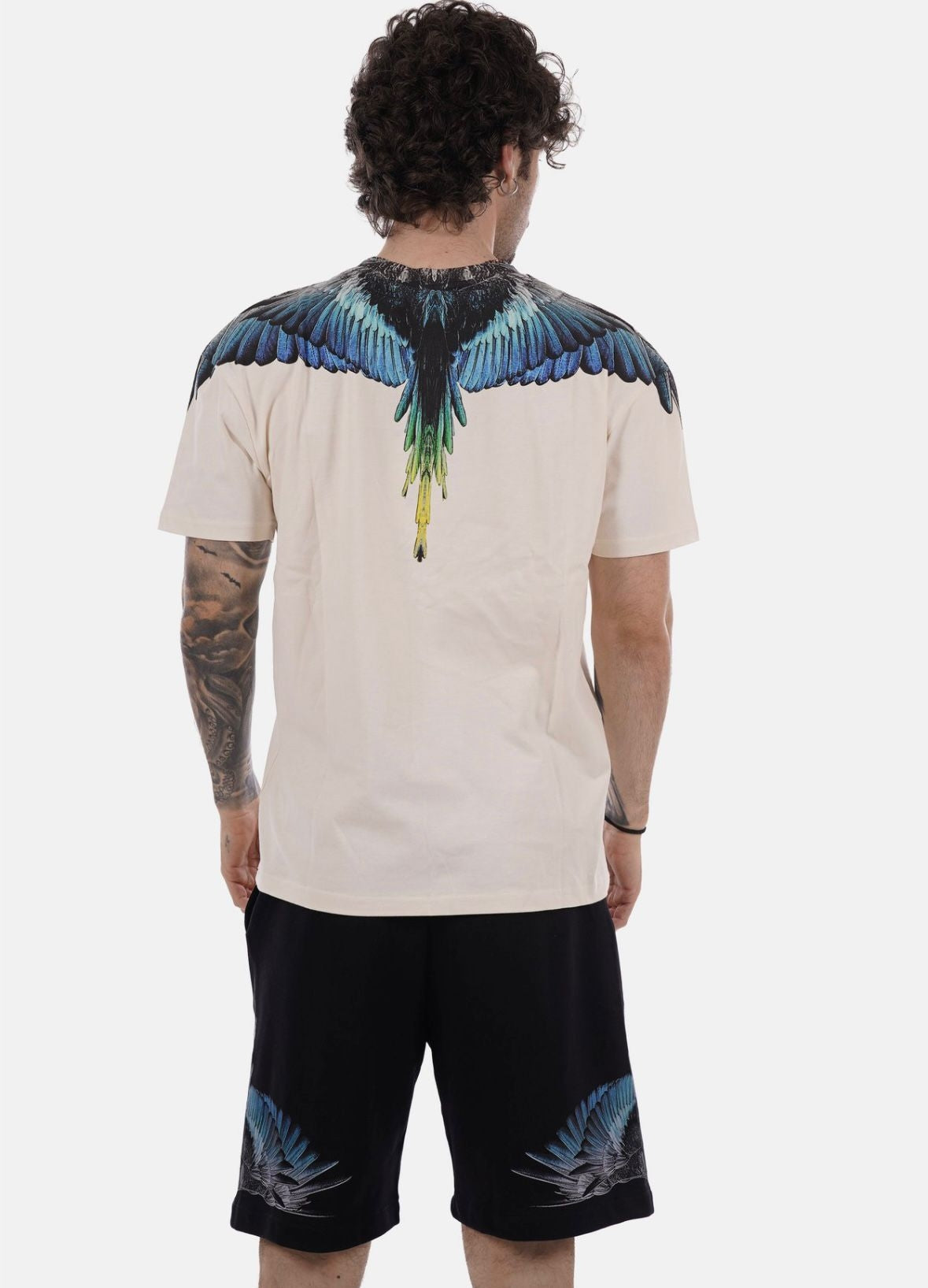 T-Shirt Marcelo Burlon "Icon Wings Colorfull" uomo