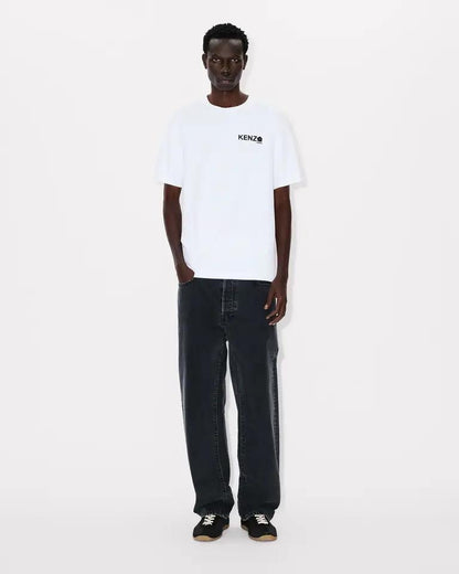 T-Shirt Kenzo con logo e&nbsp; boke flower 2.0 in cotone