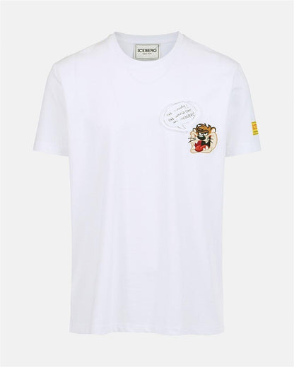 T-Shirt Iceberg X Looney Tunes con ricamo uomo