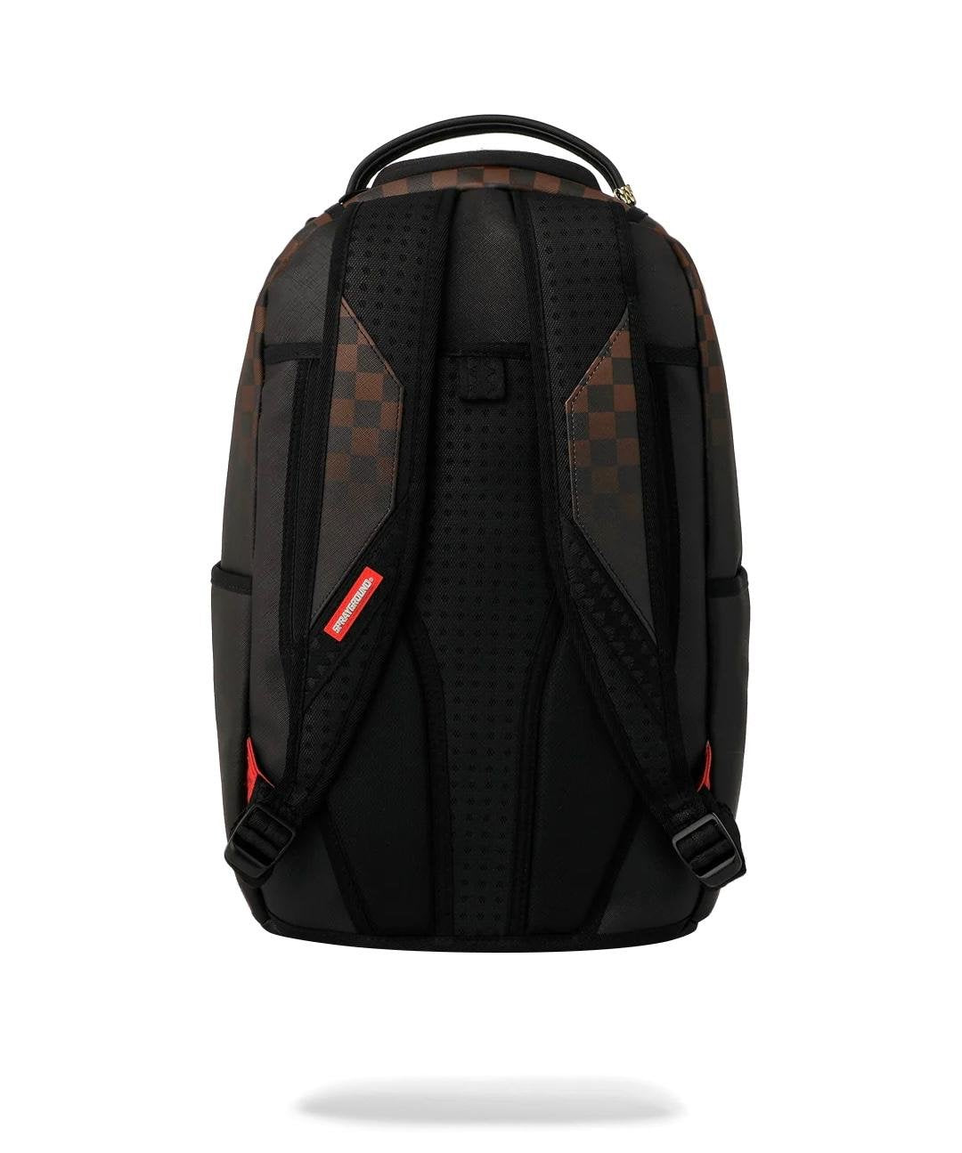 Zaino Sprayground marrone BROWN CHECK GHOST DRIP BACKPACK