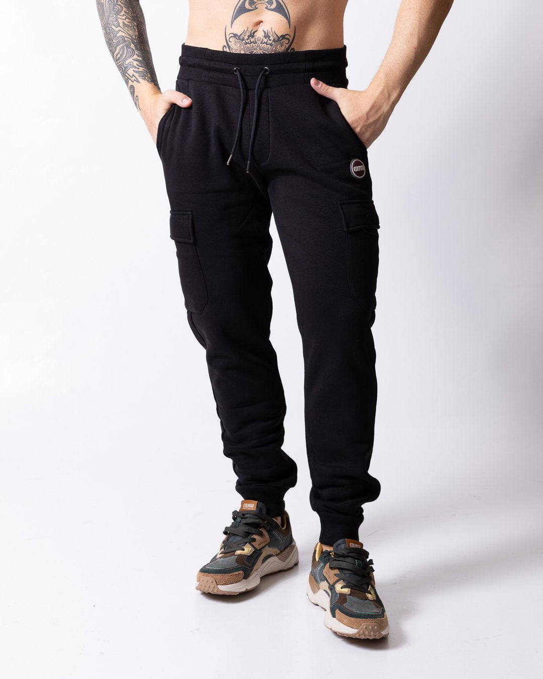 Pantalone Colmar cargo in felpa uomo