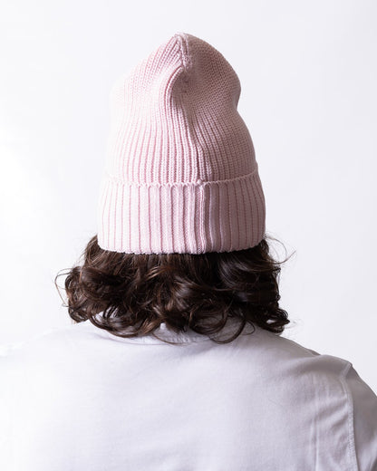 Cappello Disclaimer con risvolto e logo ricamato