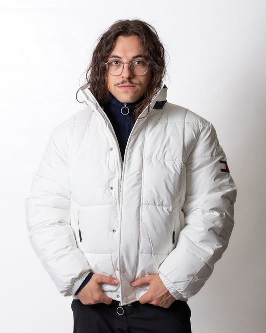 Giubbotto Tommy Jeans puffer con logo bandiera uomo