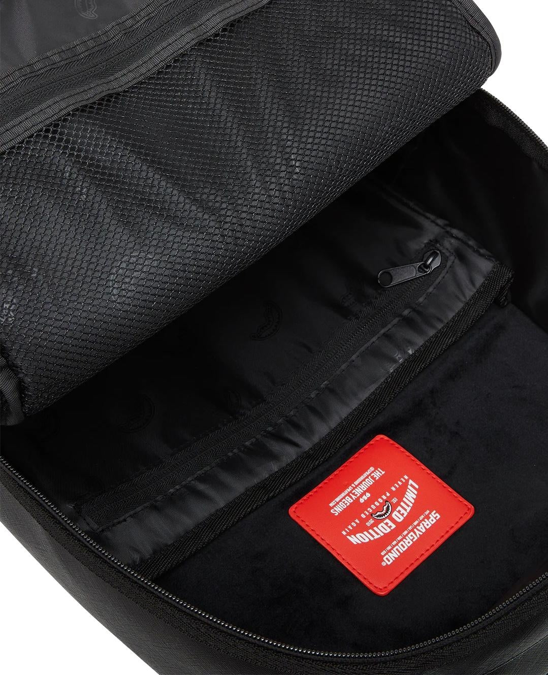 Zaino Sprayground nero Metallic drip shark bubbles letters dlx backpack