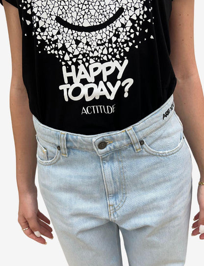 Jeans Twinset Actitude in denim chiaro donna