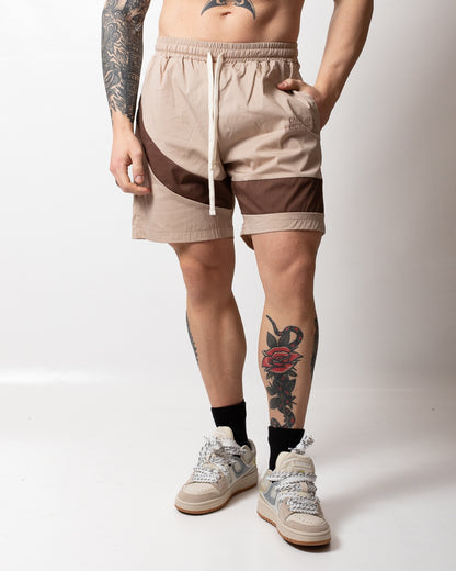 Bermuda Comme des Fuckdown in policotone con inserto uomo