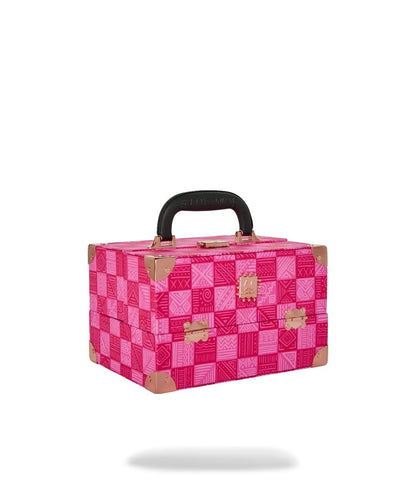 Valigetta Sprayground rosa NEW AI PATTERN JEWELRY CASE