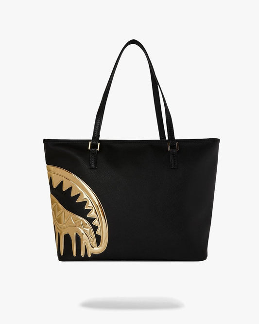 Borsa Sprayground nero "GOLD AND DANGEROUS TOTE"