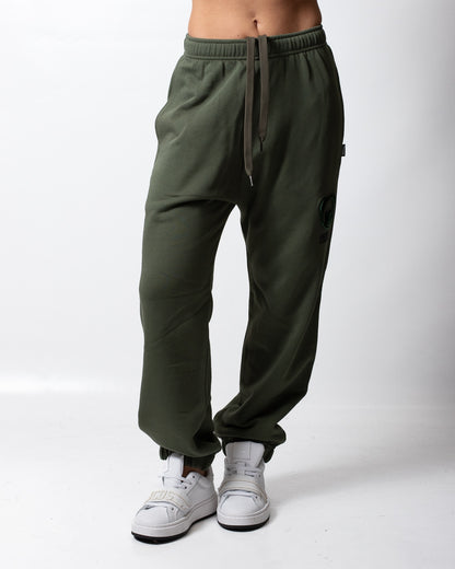 Pantalone Moschino Underwear in felpa con logo Teddy in rilievo donna
