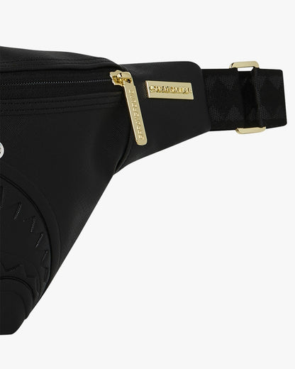 Marsupio Sprayground nero CREAM CHECK UNFINISHED SHARK SAVVY CROSSBODY
