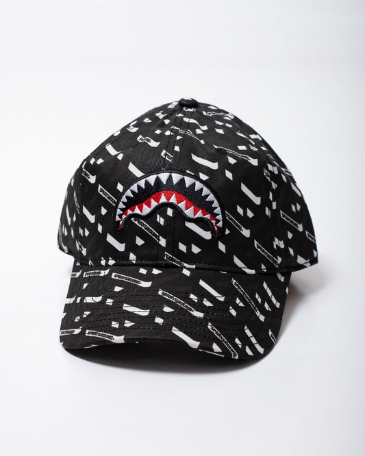 Cappello Sprayground con stampa all-over e ricamo