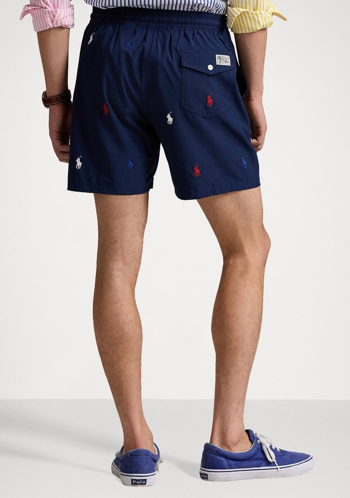 Boxer mare Polo Ralph Lauren con ricami all-over uomo