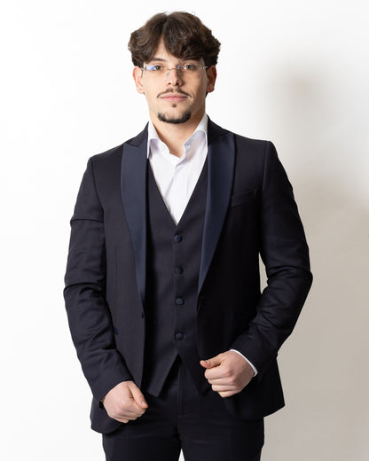 Abito Daniele Alessandrini "Sartoria" con gilet uomo
