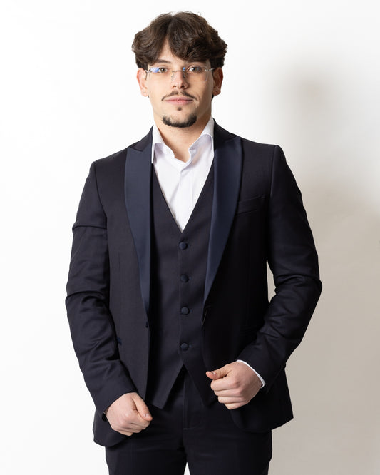Abito Daniele Alessandrini "Sartoria" con gilet uomo