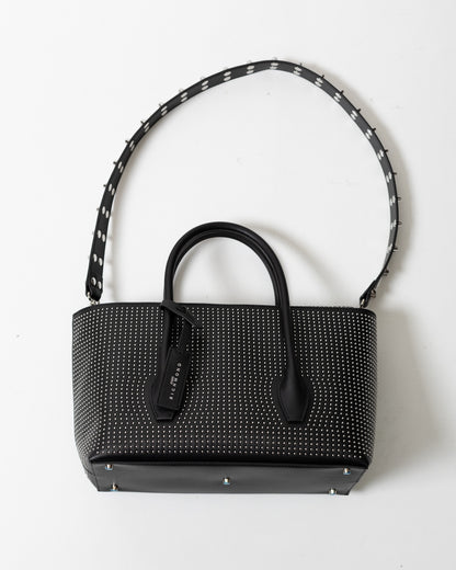 Borsa John Richmond in vera pelle con borchie donna