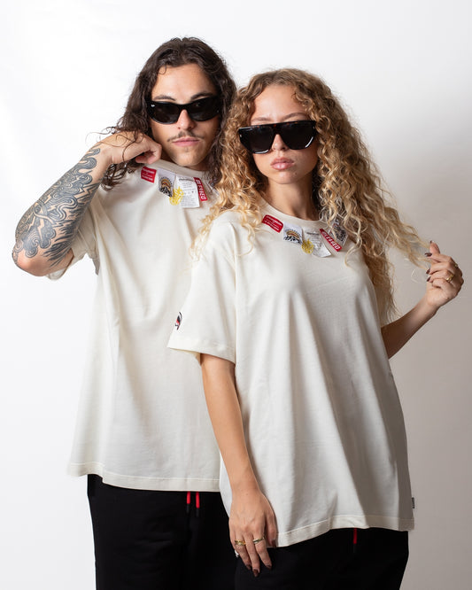 T-Shirt Sprayground regular girocollo "Label"