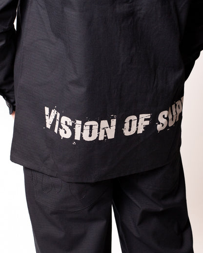 Camicia Vision of Super con tasche e fiamme uomo
