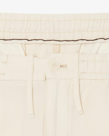 Pantalone Lacoste regular in misto lino uomo