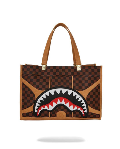 Borsa Sprayground marrone Hennyville tortuga  tote