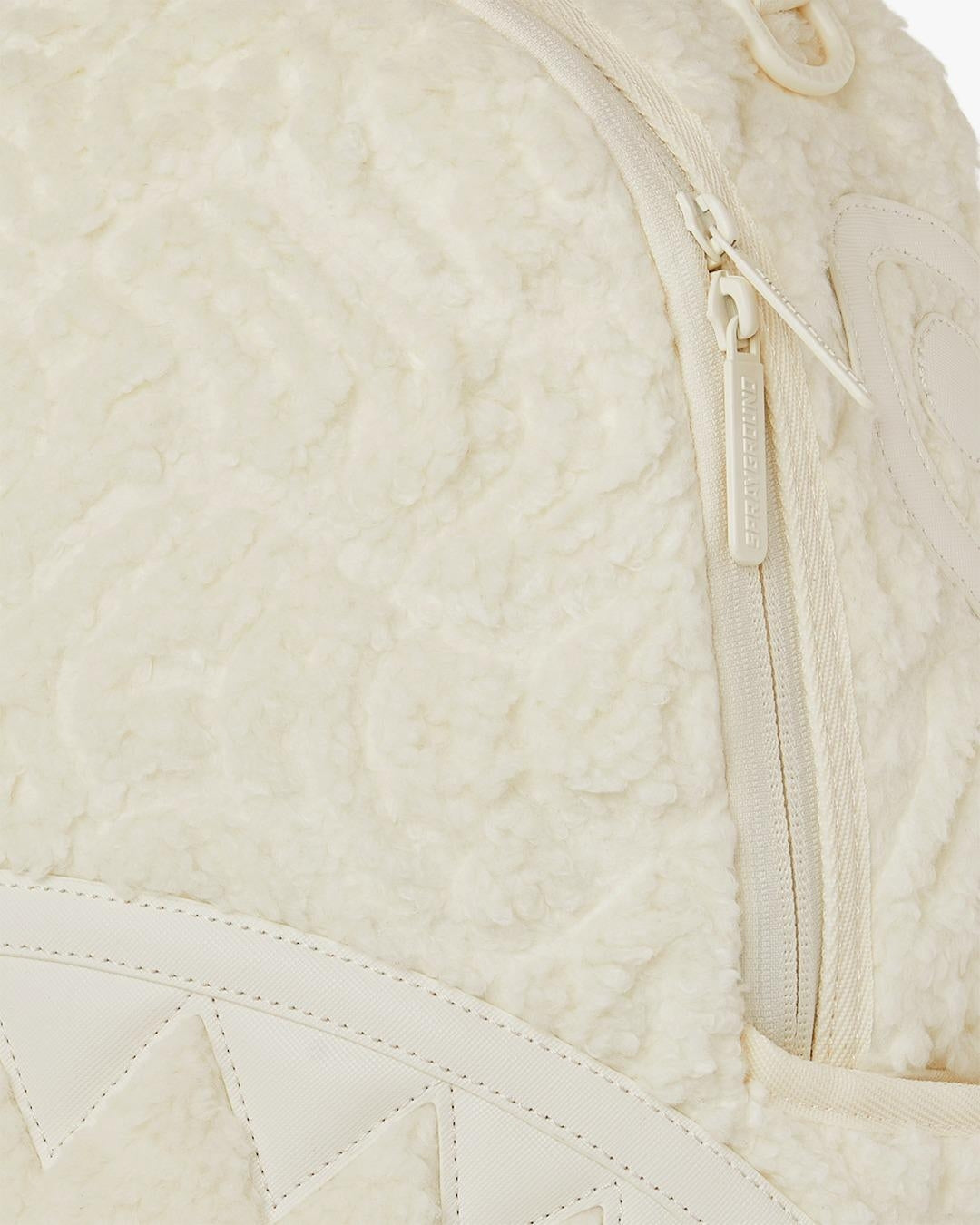 Zaino Sprayground bianco "SHERPA SHARK BACKPACK"