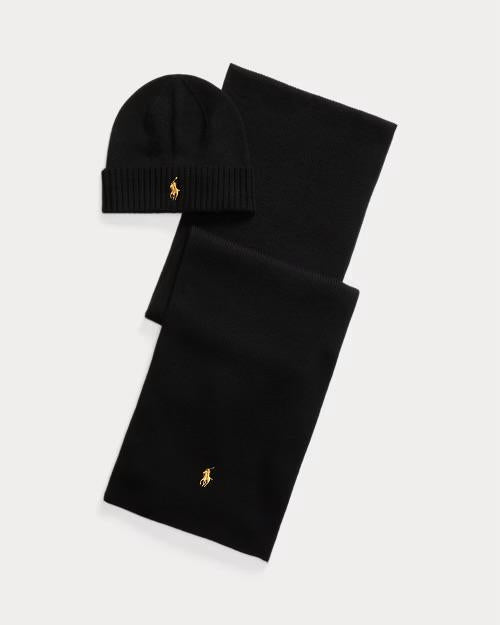 Sciarpa e cappello Polo Ralph Lauren in lana