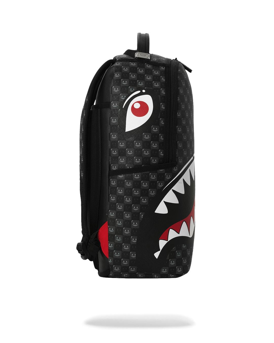 Zaino Sprayground nero SHARKS IN PARIS WTF BUBBLY BLACK CHECK BACKPACK