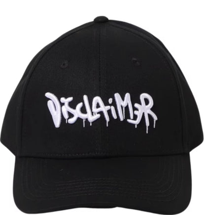 Cappello Disclaimer con visiera e logo in rilievo