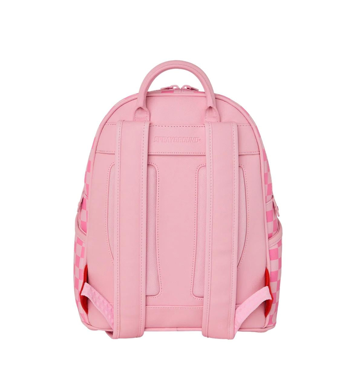 Zainetto Sprayground fucsia "Pink sharks in paris patch savage backpack "