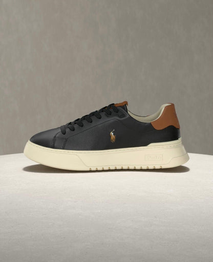 Sneakers Polo Ralph Lauren "Rlite Court Black" uomo