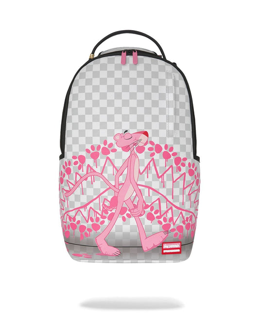 Zaino Sprayground bianco PINK PANTHER PAWPRINTS BACKPACK