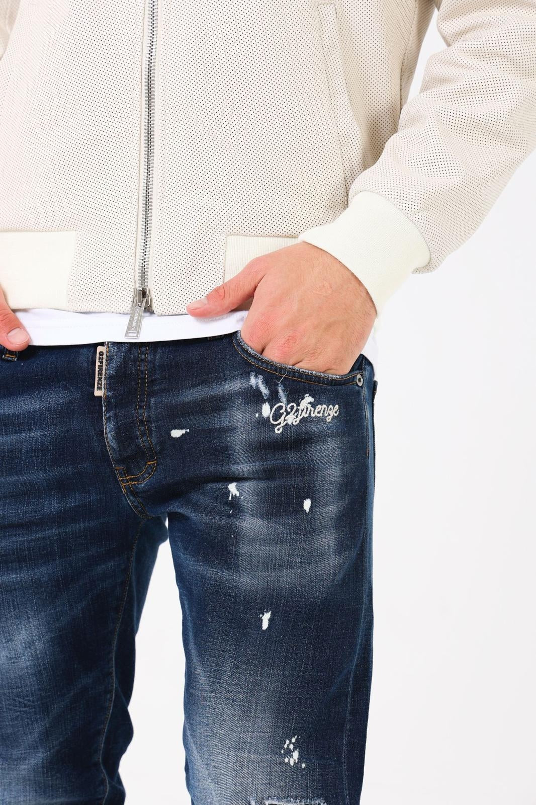Jeans G2Firenze "Medium light" uomo