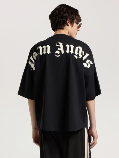 T-shirt Palm Angels maxi logo stampato