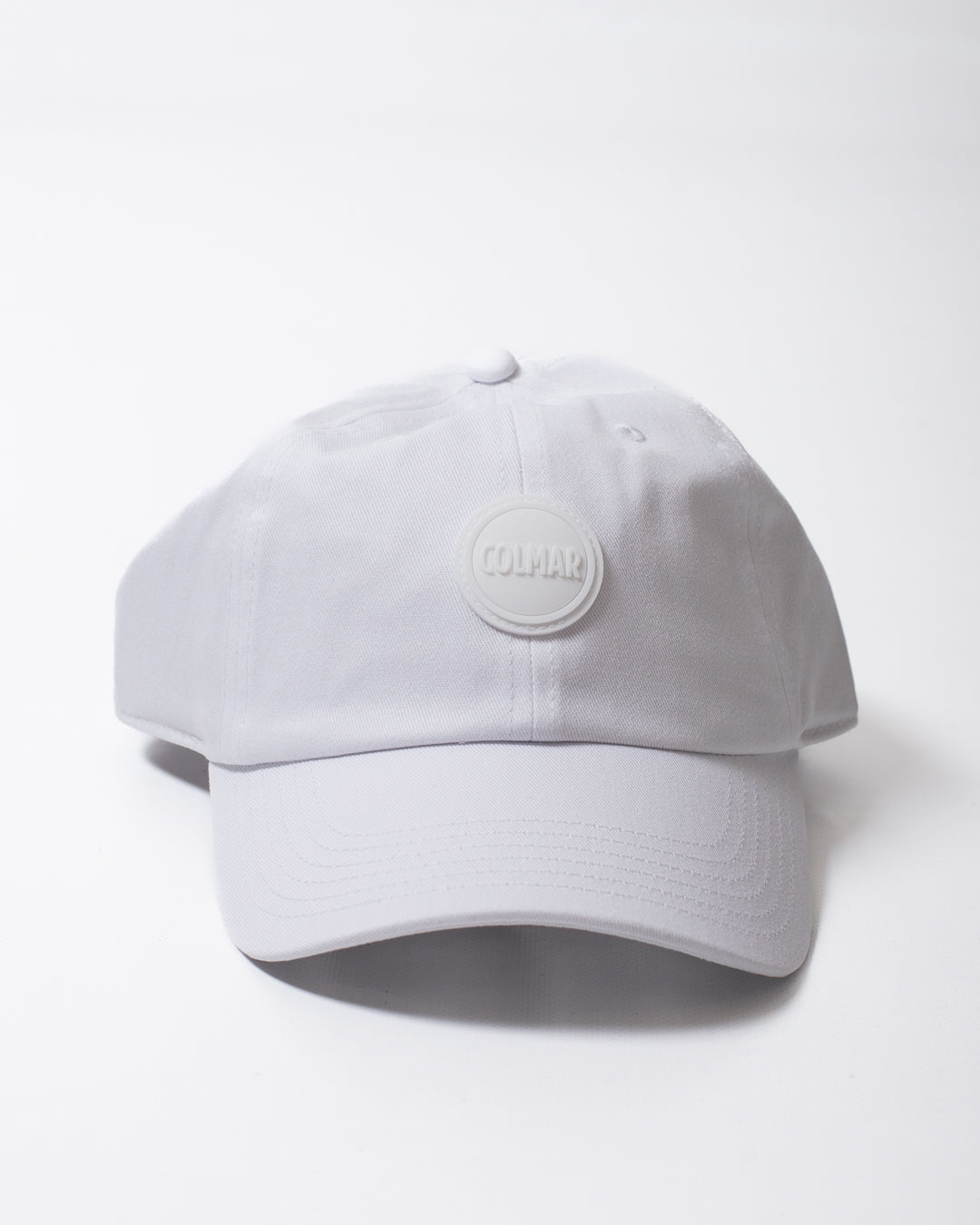 Cappello Colmar con visiera e logo in gomma
