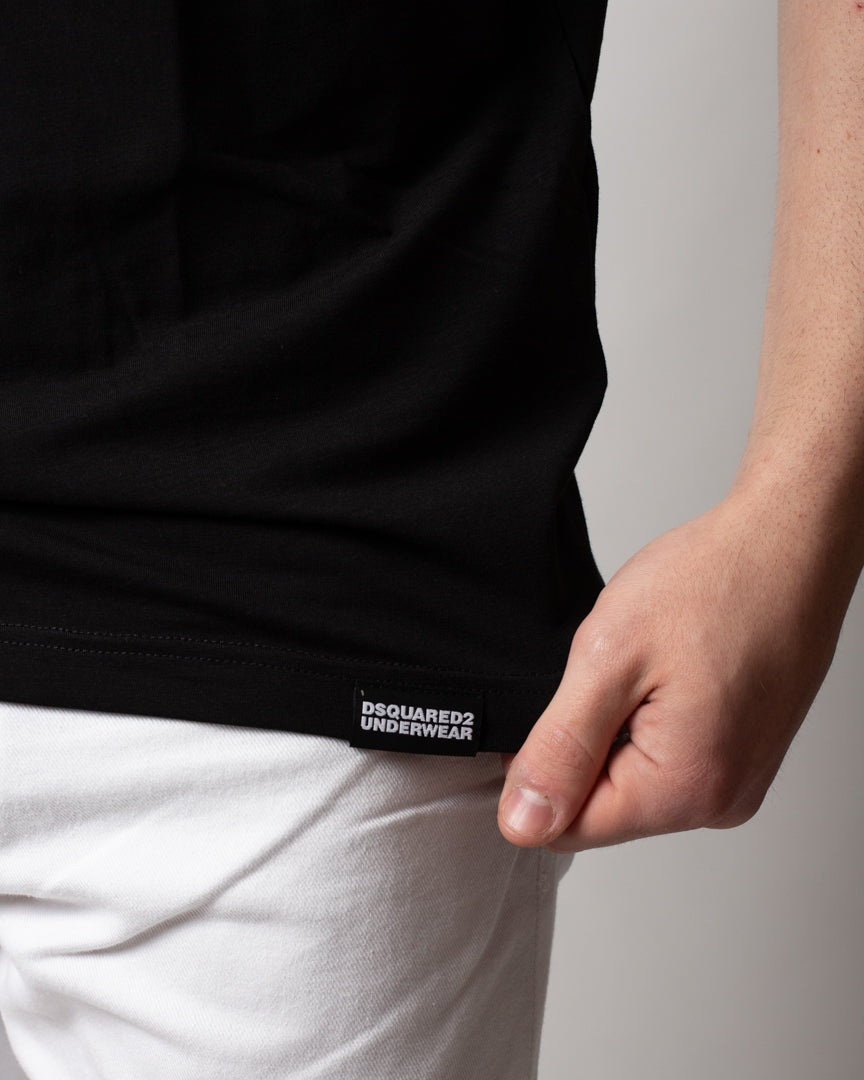 T-Shirt Dsquared2 con fascia logata uomo