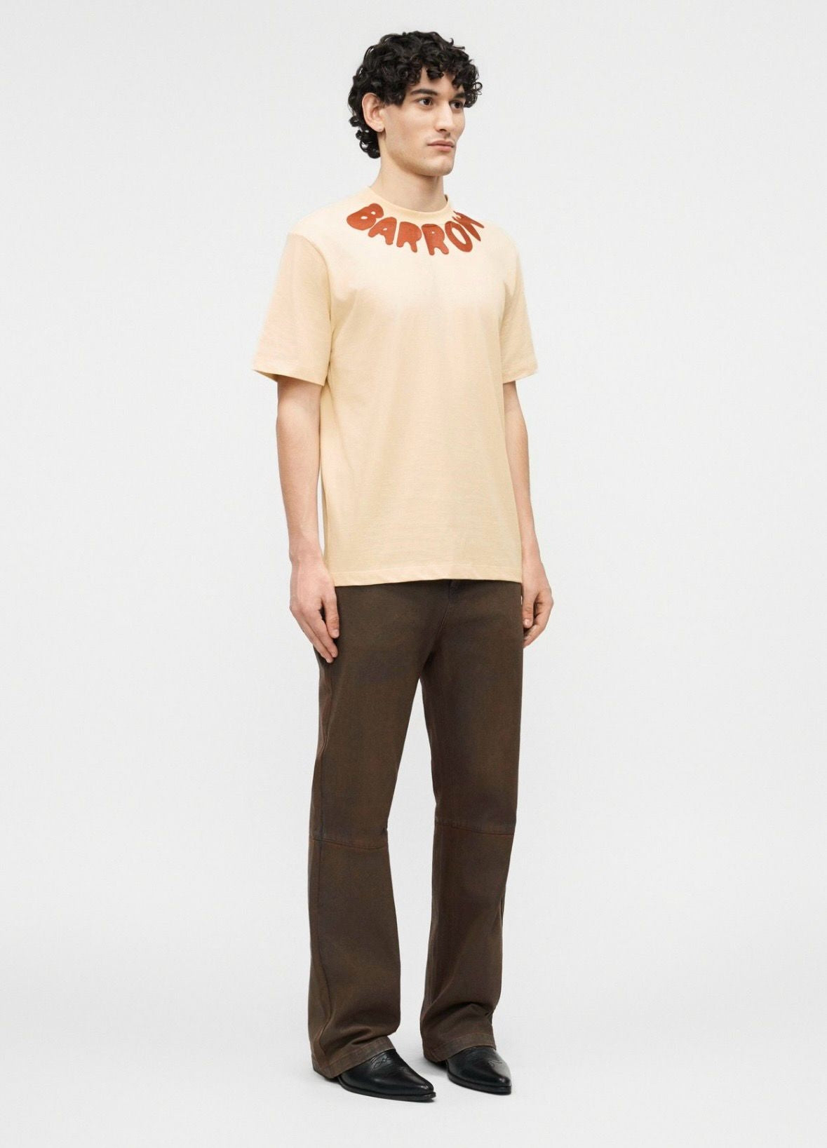 T-Shirt Barrow con logo sul collo