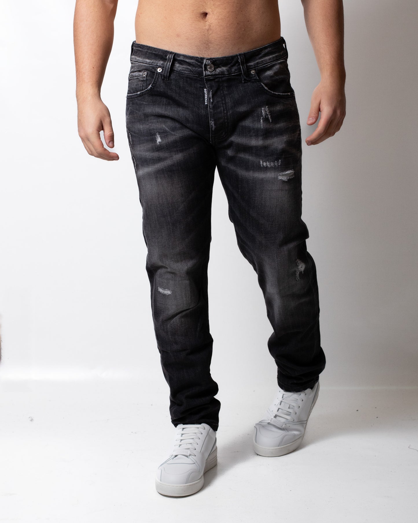 Jeans G2Firenze slim "Black Ops" uomo