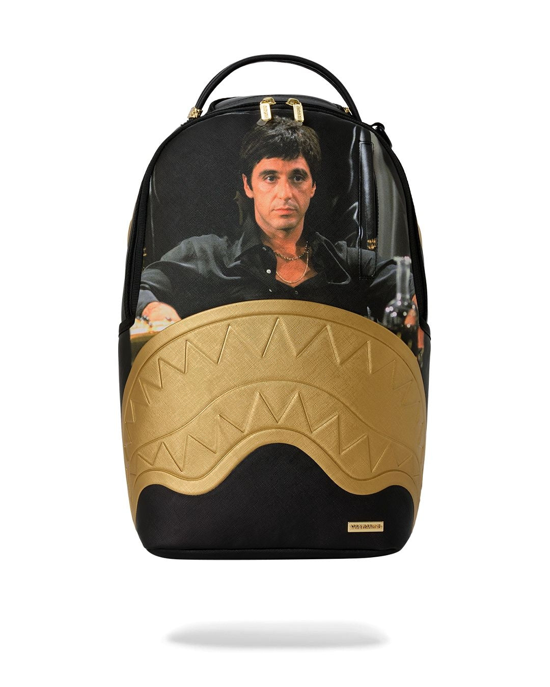 Zaino Sprayground nero SCARFACE GOLD EMBOSSED BACKPACK 