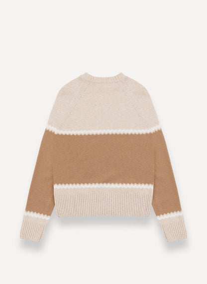 Maglia Colmar girocollo in lana donna