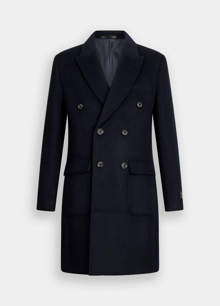 Cappotto Liu Jo doppiopetto in lana e cashmere uomo