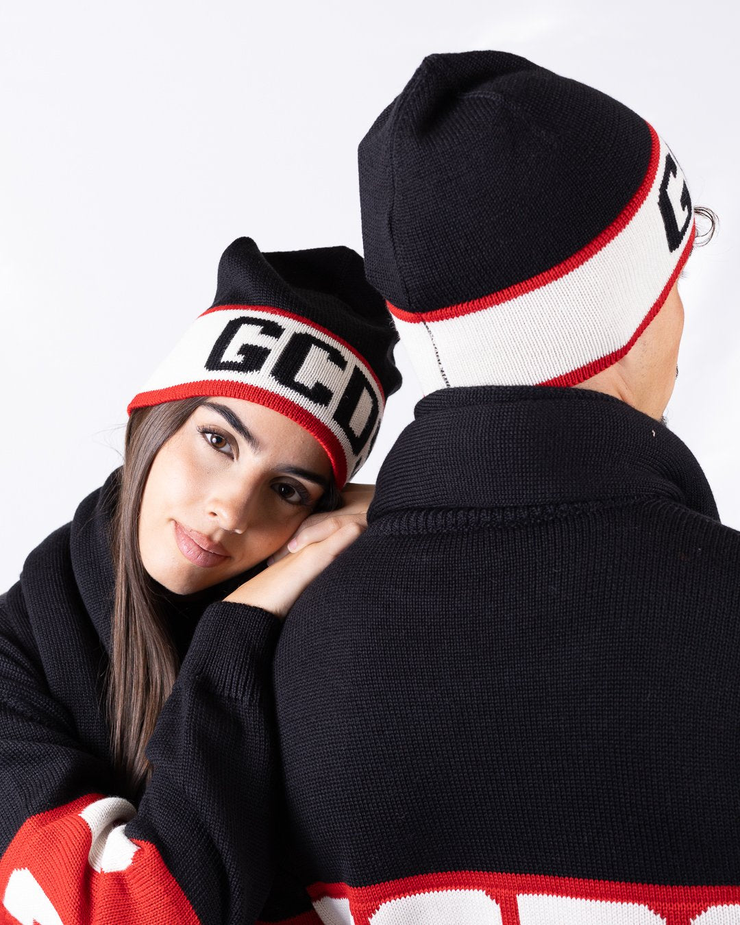Cappello GCDS in misto lana "Band Logo"