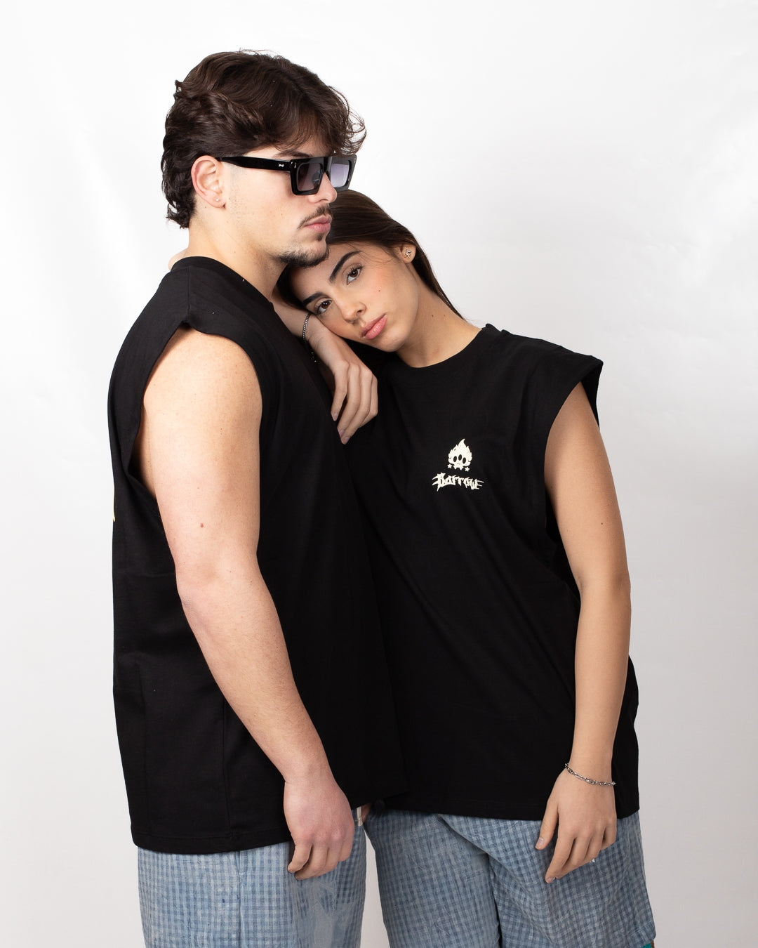 T-Shirt Barrow con stampa rock