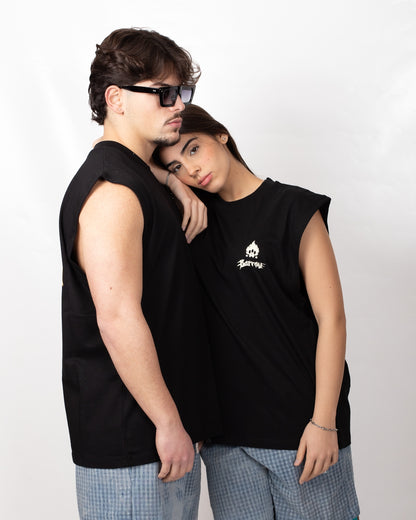 T-Shirt Barrow con stampa rock