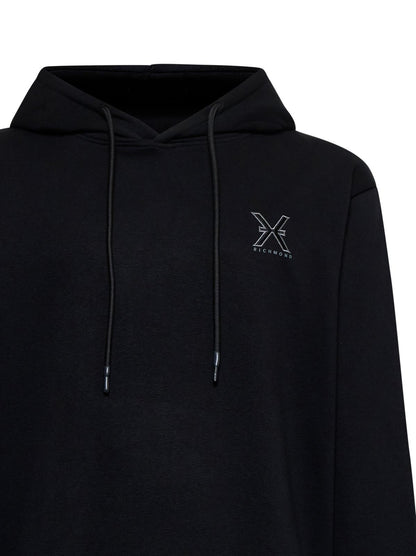 Felpa Richmond X classic con cappuccio e ricamo uomo