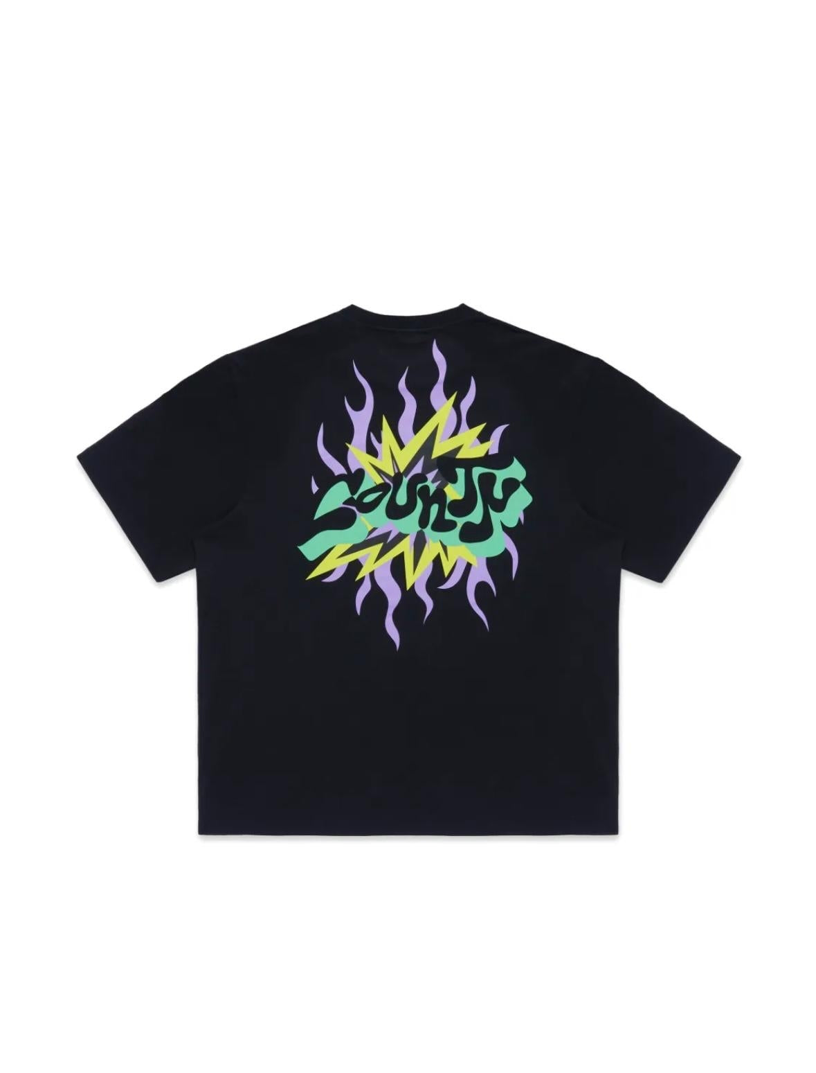 T-Shirt Marcelo Burlon "County Festival Black" uomo