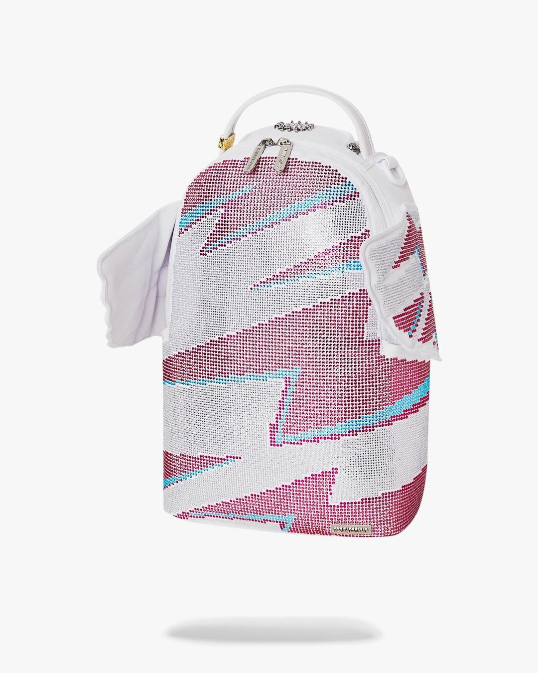 Zaino Sprayground bianco  mini "AI WINGS MINI BACKPACK"